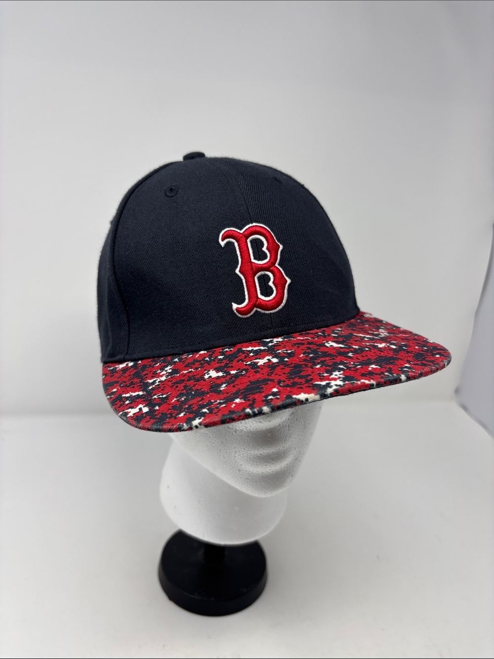 Boston Red Sox kids Red & Navy Baseball Cap with B Logo